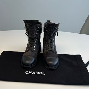 CHANEL Ankle Boots Size 6